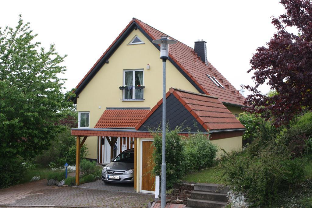 شقة Zwischen Erfurt, Weimar & Thueringer Wald Elleben المظهر الخارجي الصورة